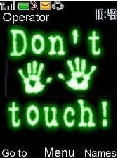 game pic for Animated Dont Touch